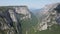 Aerial view of Vikos gorge and Pindus Mountains, Zagori, Epirus, Greece