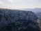 Aerial view of Vikos gorge, Zagori, Epirus, Greece