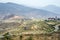 Aerial view of villages in Punakha, Bhutan