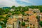 Aerial view of Villeneuve les Avignon, France