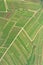 aerial view vineyard scenery at Kaiserstuhl Germany