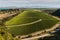 Aerial view of vineyards at Wairau valley