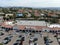 Aerial view of Vons upermarket chain owned by Albertsons