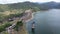 Aerial view Waduk Sempor or Sempor Reservoir Dam in Gombong Kebumen Indonesia