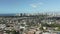 Aerial view of Waikiki moving towards Honolulu on Oahu