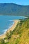 Aerial view of Wangetti Beach from Rex Look Queensland Australi