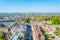 Aerial view of Warwick, England