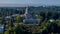 Aerial view of The Washington State Capitol In Olympia, Washington