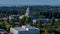 Aerial view of The Washington State Capitol In Olympia, Washington