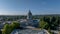 Aerial view of The Washington State Capitol In Olympia, Washington