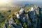 Aerial view of Wat Chaloem Phra Kiat, Lampang