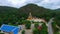 Aerial view Wat Maeklangluang,jomthong,chiangmai,thailand