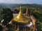 Aerial view of the Wat Suwan Khiri in Thailand