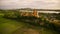 aerial view of wat thum sua kanchanaburi thailand important buddha religious traveling destination