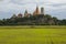 Aerial view of wat thum suae tiger cave in kanchanaburi western