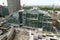 Aerial View from Westminster Cathedral of Roofs and Houses of London