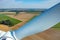 Aerial view on the windmills