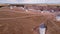 Aerial view of Windmills Castille La Mancha Spain