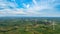 Aerial view of Windmills for electric power production