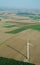 Aerial view of a windturbine