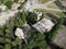 Aerial view of a wonderful, magnificent and mysterious church Gndevank in Vayots Dzor region Armenia