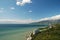 Aerial view of Yalta bay