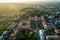 Aerial view of Yury Fedkovych national University in Chernivtsi, Ukraine