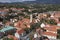 Aerial view of Zagreb, the capital of Croatia