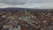 Aerial view of Zagreb City Scape, Croatia.