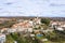 An aerial view of Zminj, Istria, Croatia