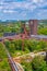 Aerial view of Zollverein industrial complex in Essen, Germany