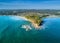 Aerial views of Batemans Bay Australia