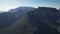 Aerial views of Blyde River Canyon and the three Rondavels in Graskop, Mpumalanga, South Africa