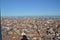 Aerial Views From The Campanile Tower On The Rooftops Of Venetian Style Buildings In Venice. Travel, Holidays, Architecture. March