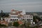 Aerial Views Of The National Palace In Sintra. Nature, architecture, history, street photography. April 13, 2014. Sintra, Lisbon,