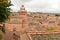 Aerial Views Of The Town Of Ayllon Cradle Of The Red Villages In addition Of Beautiful Medieval Town In Segovia. Architecture Land