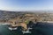 Aerial of Whites Point in San Pedro, California