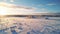 Aerial Winter Landscape: Rural Finland Village In Soft Dreamy Scenes