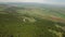 Aerial Wyoming Big Horn National Forest