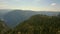 Aerial Yosemite National Park view from above.