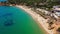 Aerials of Praia da Balaia and Santa Eulalia Portugal, Algarve Albufeira