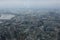 Aeriel panorama of the city of London