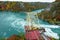 Aero car crossing the Whirlpool of Niagara River