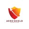 Aero shield full color logo design