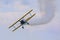 Aerobatic bi plane airplane