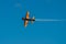 Aerobatic plane display during Air Show 2013