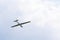 Aerobatic two-seat all-metal Let L-13AC Blanik glider for dual aerobatic training fly