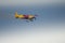 Aeroclub of Romania performing aerial acrobatics at BIAS 2023, Extra 330SC plane.