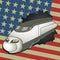 Aerodynamic American train