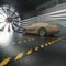 Aerodynamic Tunnel Prototype Sports Car Concept